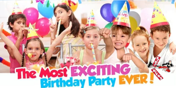 Side Kicks Karate Best Party Ever