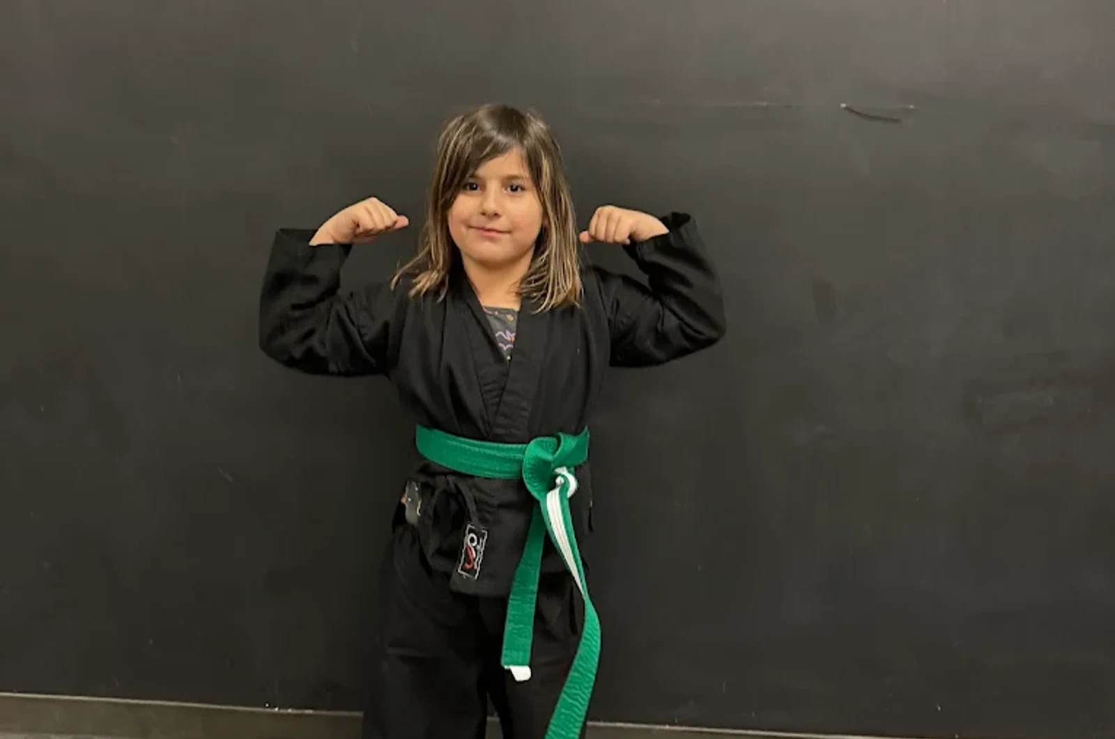 Kids building focus through martial arts